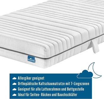 Matratzenheld Wellness 120x200cm H4