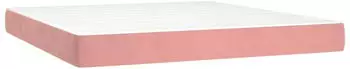 vidaXL Pocket Spring Mattress Pink 160x200cm (347833)