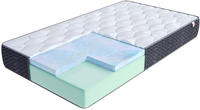 Fdm - Matratze 140x200 Kaltschaummatratze Tempo 30 Cm H4 Hr Visco Schaum Silver Bezug