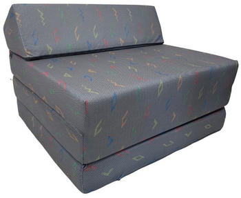 FORTISLINE Klappmatratze mit Kopfteil 200x70x10cm VW T4