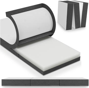 Aktivshop Best-Schlaf G&auml;stematratze Deluxe 120x200cm wei&szlig;/grau