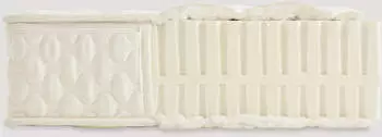 Hess Natur 7-Zonen-Matratze aus Naturlatex, medium, Variante 2B HM Drell