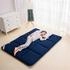 DSAoTeng Bodenmatratze für Einzelbett 90x200cm dunkelblau