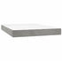vidaXL Pocket spring mattress Light grey 140x190x20 cm (347788)