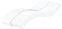 vidaXL Schaumstoffmatratze Wei&szlig; 100x220 cm H&auml;rtegrad H2 H3