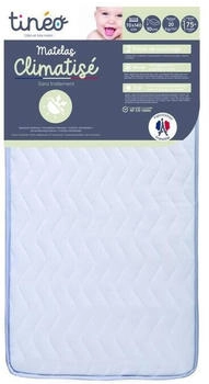 Tinéo Air-conditioned mattress 70x140x10cm Summer side/Winter side