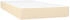 vidaXL Pocket Spring Bed Mattress Cream 100x200x200 Fabric