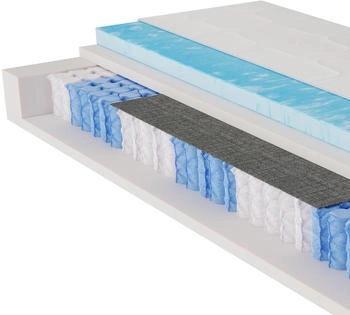 BeCo Royal Komfort Gel mit Topper 90x200cm H3
