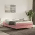 vidaXL Taschenfederkernmatratze Rosa 140x190x20 cm Samt (347793)