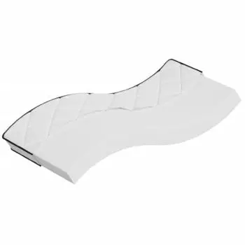 vidaXL Matratze Schaumstoff Mittelweich 90x190 cm (373031)