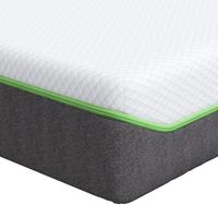 vidaXL Matratze Wei&szlig; und Grau 140 x 200 cm Jacquard-Stoff