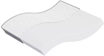 vidaXL Matratze Schaumstoff Mittelweich 180x200 cm (373014)