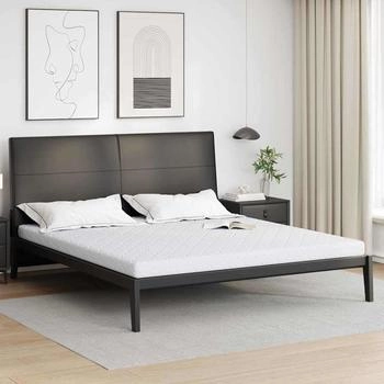 vidaXL Matratze mit Kokosnusschicht Wei&szlig; 200 x 180 cm PU-Schaum (4106388)