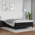 vidaXL Taschenfederkernmatratze Schwarz 140x190x20 cm Kunstleder (347782)