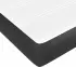 vidaXL Taschenfederkernmatratze Schwarz 140x190x20 cm Kunstleder (347782)