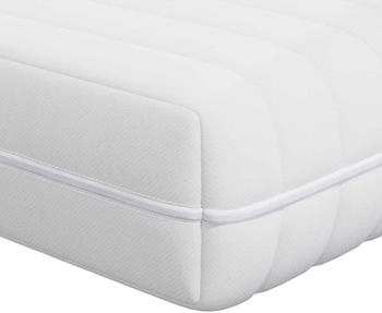 vidaXL Matratze Weiß 70 x 200 cm Taschenfeder (4106426)