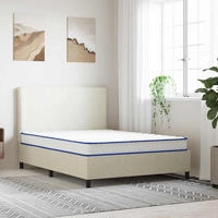 vidaXL Memory-Schaum-Matratze 140x190x17 cm Weich Wei&szlig;