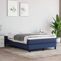 Taschenfederkernmatratze Blau 120x200x20 Cm Stoff - Vidaxl