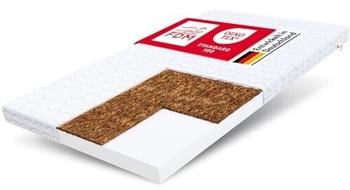 FDM Baby Coco Kindermatratze Kaltschaum H2/H3 mittelweich/mittelfest 8 cm Höhe (BABYCOCO-070-120)