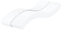 vidaXL Schaumstoffmatratze Wei&szlig; 90x190 cm H&auml;rtegrad H2 H3