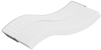 vidaXL Matratze Schaumstoff Mittelweich 90x200 cm (373020)