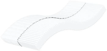 vidaXL Schaumstoffmatratze Wei&szlig; 90x220 cm H&auml;rtegrad H2 H3 (4016639)