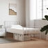 vidaXL Schaumstoffmatratze Weiß 90x220 cm Härtegrad H2 H3 (4016639)