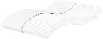 vidaXL Schaumstoffmatratze Wei&szlig; 200x210 cm H&auml;rtegrad H2 H3 (4016637)