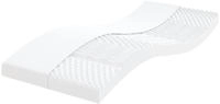 vidaXL Schaumstoffmatratze Wei&szlig; 90x190 cm 7-Zonen H&auml;rtegrad 20 ILD