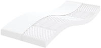 vidaXL Schaumstoffmatratze Wei&szlig; 90x210 cm 7-Zonen H&auml;rtegrad 20 ILD