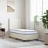 vidaXL Memory-Schaum-Matratze 80x160x17 cm Weich Weiß (4013416)