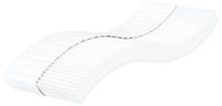 vidaXL Schaumstoffmatratze f&uuml;r Kinder Wei&szlig; 80x160 cm H&auml;rtegrad H2 H3