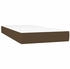 vidaXL Taschenfederkernmatratze Dunkelbraun 120x190x20 cm Stoff (4007144)