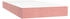 vidaXL Taschenfederkernmatratze Rosa 80x220x20 cm Samt (4016599)