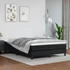 vidaXL Taschenfederkernmatratze Schwarz 140x200x20 cm Kunstleder (347802)