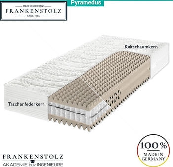 Frankenstolz Pyramedus Kaltschaum Matratze H2 (72702001K1127)