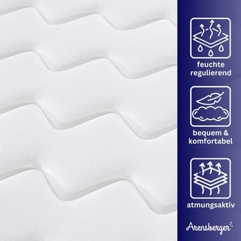 Arensberger Lena 140x200cm H3 – Perfekte Körperanpassung für erholsame Nächte