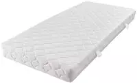 vidaXL Matratze mit Waschbarem Bezug 200x80x17 cm H3