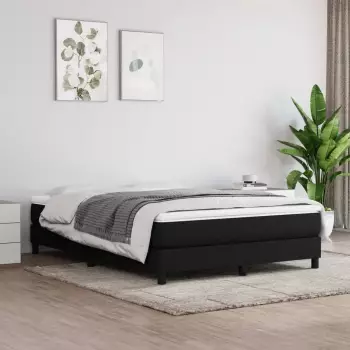 vidaXL Taschenfederkernmatratze Schwarz 140x190x20 cm Stoff (347776)