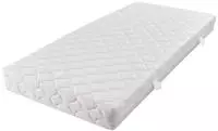 vidaXL Matratze mit waschbarem Bezug 200&times;120&times;17 cm H3