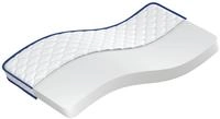 vidaXL Memory-Schaum-Matratze 90x190x17 cm Weich Wei&szlig;