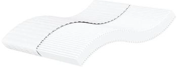 vidaXL Schaumstoffmatratze Wei&szlig; 200x220 cm H&auml;rtegrad H2 H3 (4016645)