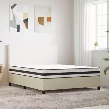 vidaXL Matratze Bonnell-Federkern Mittel 160x200 cm (3206397)