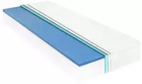 vidaXL Matratze 80 x 200 cm Viskoelastischer Memory-Schaum 18 cm H2