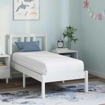 vidaXL Matratze Weiß 60 x 120 cm Taschenfeder (4106423)
