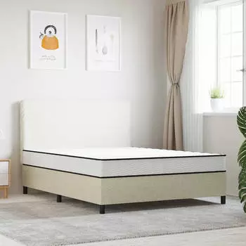 vidaXL Matratze Bonnell-Federkern Mittel 160x200 cm (3206406)