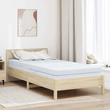 vidaXL Matratze Wei&szlig; 90 x 190 cm der Schaum (4106289)