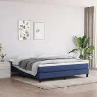 Bettmatratze Mit Taschenfederkern Blau 180x200x20 Cm Stoff