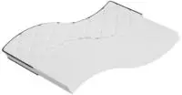 vidaXL Matratze Schaumstoff Mittelweich 140x190 cm