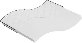 vidaXL Matratze Schaumstoff Mittelweich 160x200 cm (373037)